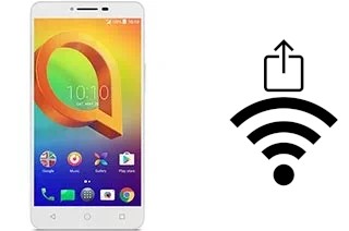 Générer un QR code avec la clé Wifi sur un alcatel A3 XL