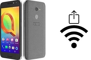 Générer un QR code avec la clé Wifi sur un alcatel A3