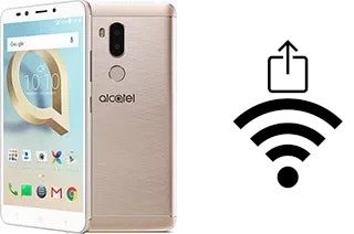 Générer un QR code avec la clé Wifi sur un alcatel A7 XL