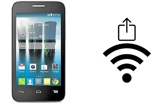 Générer un QR code avec la clé Wifi sur un alcatel Evolve 2