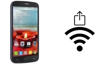 Générer un QR code avec la clé Wifi sur un alcatel Fierce 2