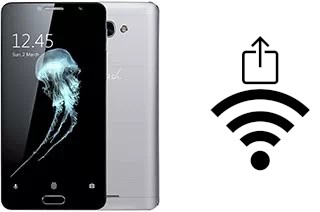 Générer un QR code avec la clé Wifi sur un alcatel Flash Plus 2