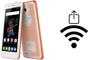 Générer un QR code avec la clé Wifi sur un alcatel Go Play