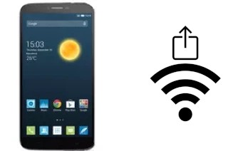 Générer un QR code avec la clé Wifi sur un alcatel Hero 2