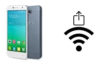 Générer un QR code avec la clé Wifi sur un alcatel Idol 2 Mini