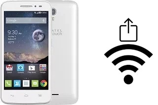 Générer un QR code avec la clé Wifi sur un alcatel Pop Astro