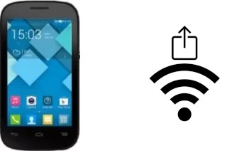 Générer un QR code avec la clé Wifi sur un Alcatel OneTouch Pop C2