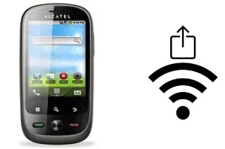 Générer un QR code avec la clé Wifi sur un alcatel OT-890D