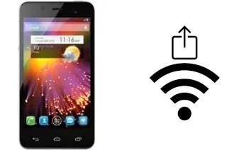 Générer un QR code avec la clé Wifi sur un alcatel One Touch Star