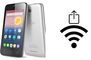 Générer un QR code avec la clé Wifi sur un alcatel Pixi First