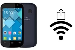 Générer un QR code avec la clé Wifi sur un alcatel Pop C2