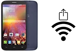 Générer un QR code avec la clé Wifi sur un alcatel Pop Icon