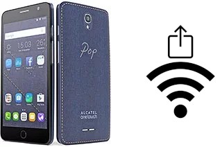 Générer un QR code avec la clé Wifi sur un alcatel Pop Star LTE