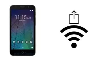 Générer un QR code avec la clé Wifi sur un Alcatel TRU