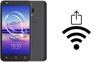 Générer un QR code avec la clé Wifi sur un alcatel U5 HD