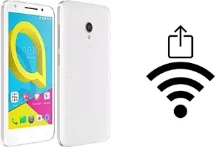 Générer un QR code avec la clé Wifi sur un alcatel U5