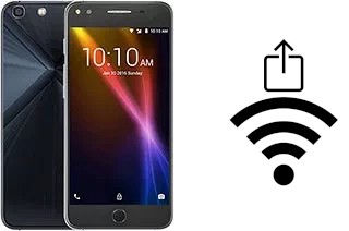 Générer un QR code avec la clé Wifi sur un alcatel X1