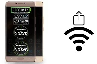 Générer un QR code avec la clé Wifi sur un Allview P9 Energy