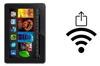 Générer un QR code avec la clé Wifi sur un Amazon Kindle Fire HDX