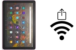 Générer un QR code avec la clé Wifi sur un Amazon Fire HD 10 (2021)
