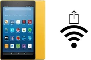 Générer un QR code avec la clé Wifi sur un Amazon Fire HD 8 (2017)