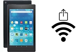 Générer un QR code avec la clé Wifi sur un Amazon Fire HD 8