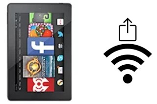 Générer un QR code avec la clé Wifi sur un Amazon Fire HD 7