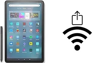 Générer un QR code avec la clé Wifi sur un Amazon Fire Max 11
