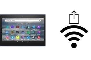 Générer un QR code avec la clé Wifi sur un Amazon Kindle Fire HD (2013)