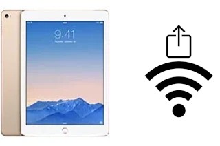 Comment partager le clé de sécurité réseau Wifi d'un Apple iPad Air 2 sans le taper