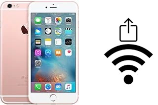Comment partager le clé de sécurité réseau Wifi d'un Apple iPhone 6s Plus sans le taper