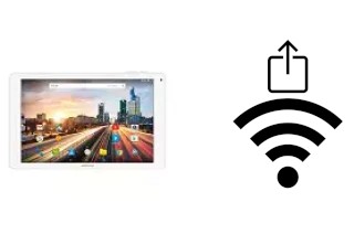 Générer un QR code avec la clé Wifi sur un Archos 101b Helium