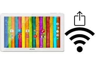 Générer un QR code avec la clé Wifi sur un Archos 101d Neon