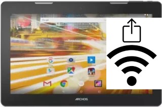 Générer un QR code avec la clé Wifi sur un Archos 133 Oxygen