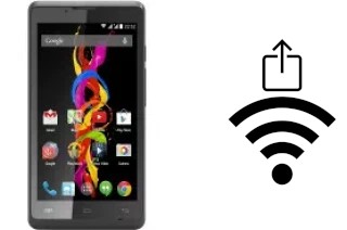 Générer un QR code avec la clé Wifi sur un Archos 40c Titanium