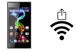 Générer un QR code avec la clé Wifi sur un Archos 45c Platinum