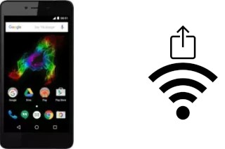 Générer un QR code avec la clé Wifi sur un Archos 50 Platinum 4G