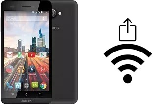 Générer un QR code avec la clé Wifi sur un Archos 50b Helium 4G