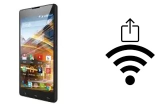 Générer un QR code avec la clé Wifi sur un Archos 50b Neon