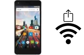 Générer un QR code avec la clé Wifi sur un Archos 50f Helium Lite