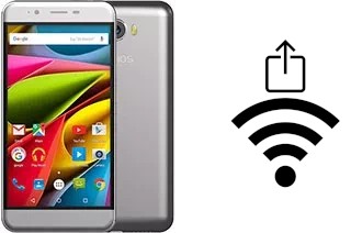 Générer un QR code avec la clé Wifi sur un Archos 50 Cobalt