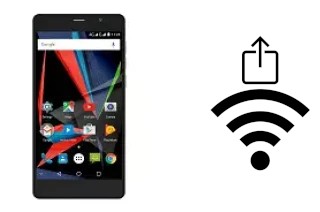 Générer un QR code avec la clé Wifi sur un Archos 55 Diamond Selfie Lite