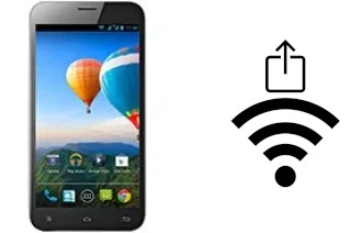 Générer un QR code avec la clé Wifi sur un Archos 64 Xenon