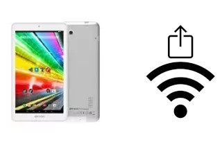 Générer un QR code avec la clé Wifi sur un Archos 70 Platinum 3G