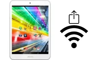 Générer un QR code avec la clé Wifi sur un Archos 79 Platinum