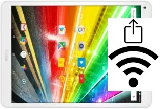 Générer un QR code avec la clé Wifi sur un Archos 97c Platinum
