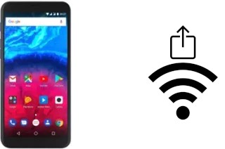 Générer un QR code avec la clé Wifi sur un Archos Core 57S