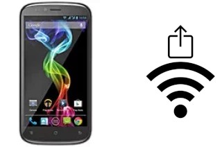 Générer un QR code avec la clé Wifi sur un Archos 53 Platinum