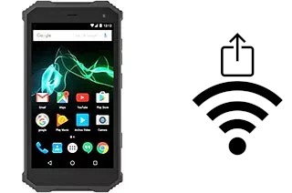 Générer un QR code avec la clé Wifi sur un Archos Saphir 50X