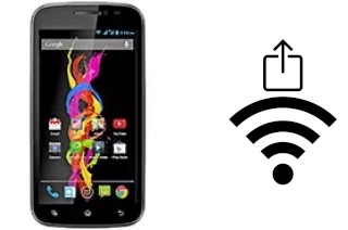 Générer un QR code avec la clé Wifi sur un Archos 50 Titanium